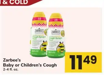 ACME Zarbee's Baby or Children's Cough offer