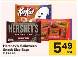 ACME Hershey's Halloween Snack Size Bags offer