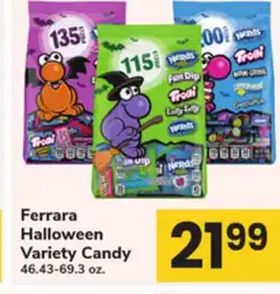 ACME Ferrara Halloween Variety Candy offer