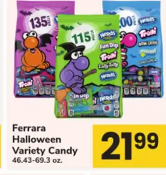 ACME Ferrara Halloween Variety Candy offer