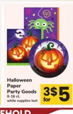 ACME Halloween Paper Party Goods offer
