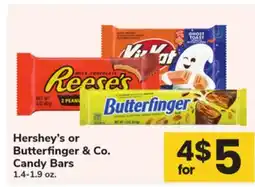 ACME Hershey's or Butterfinger & Co. Candy Bars offer