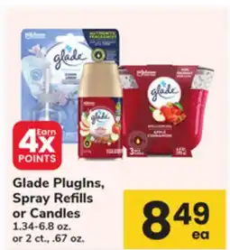 ACME Glade PlugIns, Spray Refills or Candles offer