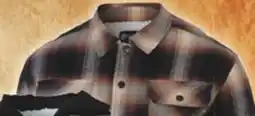 Big 5 Matix Men's Sherpa Lined Plaid Flannel Shacket offer