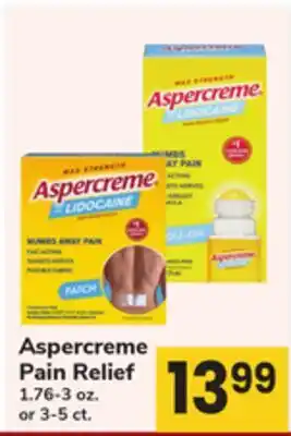 ACME Aspercreme Pain Relief offer