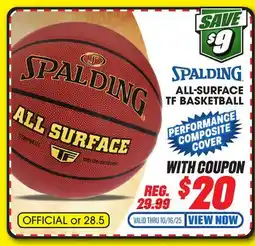 Big 5 Spalding All-Surface TF Basketball offer