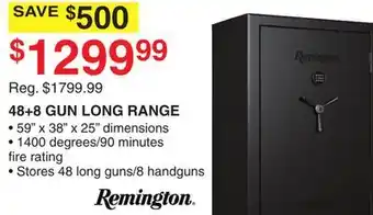 Dunham's Sports 48 + 8 GUN LONG RANGE offer
