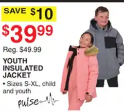 Dunham's Sports YOUTH INSULATED JACKET offer