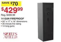Dunham's Sports 14 GUN FIREPROOF offer