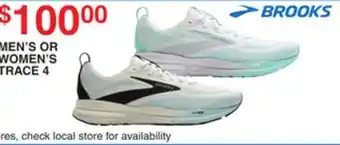 Dunham's Sports BROOKS MEN'S OR WOMEN'S TRACE offer