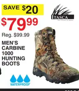 Dunham's Sports MEN'S CARBINE 1000 HUNTING BOOTS offer