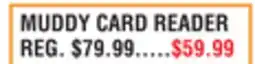 Dunham's Sports MUDDY CARD READER offer