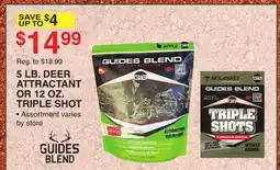 Dunham's Sports 5 LB. DEER ATTRACTANT OR 12 OZ. TRIPLE SHOT offer
