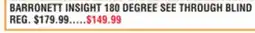 Dunham's Sports BARRONETT INSIGHT 180 DEGREE SEE THROUGH BLIND offer