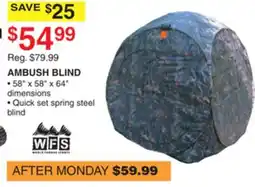 Dunham's Sports AMBUSH BLIND STEEL BLIND offer