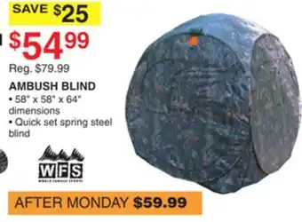 Dunham's Sports AMBUSH BLIND STEEL BLIND offer