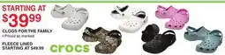 Dunham's Sports CLOGS FOR THE FAMILY offer