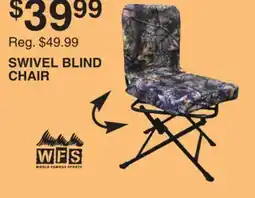Dunham's Sports SWIVEL BLIND CHAIR offer