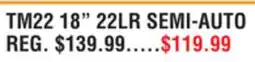 Dunham's Sports TM22 18 22LR SEMI-AUTO offer