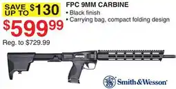 Dunham's Sports FPC 9MM CARBINE offer