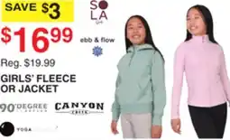 Dunham's Sports GIRLS' FLEECE OR JACKET offer