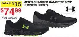 Dunham's Sports UNDER ARMOUR MEN'S CHARGED BANDIT TR 3 WP RUNNING SHOES offer
