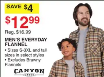 Dunham's Sports MEN'S EVERYDAY FLANNEL offer