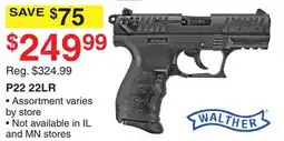 Dunham's Sports WALTHER P22 22LR offer