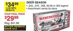 Dunham's Sports DEER SEASON 243 offer