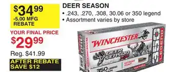 Dunham's Sports DEER SEASON 243 offer