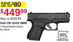 Dunham's Sports G43 OR G43X 9MM offer
