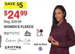 Dunham's Sports WOMEN'S FLEECE offer