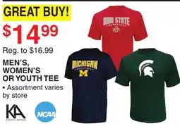 Dunham's Sports MEN'S, WOMEN'S OR YOUTH TEE offer