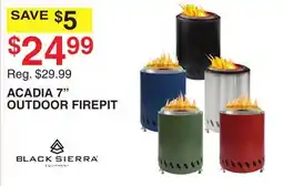 Dunham's Sports ACADIA 7 OUTDOOR FIREPIT offer