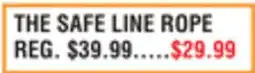 Dunham's Sports THE SAFE LINE ROPE offer