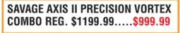 Dunham's Sports SAVAGE AXIS II PRECISION VORTEX COMBO offer