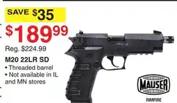 Dunham's Sports M20 22LR SD offer