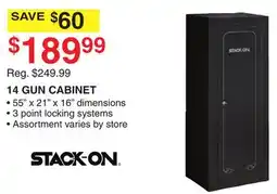 Dunham's Sports STACK-ON 14 GUN CABINET offer