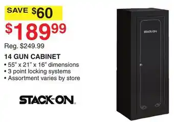 Dunham's Sports STACK-ON 14 GUN CABINET offer