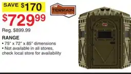 Dunham's Sports RANGE offer