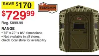 Dunham's Sports RANGE offer