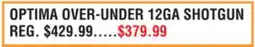 Dunham's Sports OPTIMA OVER-UNDER 12GA SHOTGUN offer
