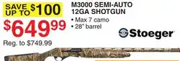 Dunham's Sports STOEGER M3000 SEMI-AUTO 12GA SHOTGUN offer