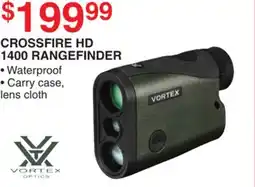 Dunham's Sports VORTEX CROSSFIRE HD 1400 RANGEFINDER offer