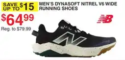 Dunham's Sports NEW BALANCE MEN'S DYNASOFT NITREL V6 WIDE RUNNING SHOES offer