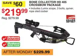 Dunham's Sports BONE COLLECTOR HD 405 CROSSBOW PACKAGE offer