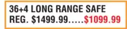 Dunham's Sports 36 + 4 LONG RANGE SAFE offer