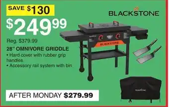 Dunham's Sports 28 OMNIVORE GRIDDLE offer