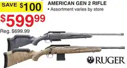 Dunham's Sports RUGER AMERICAN GEN 2 RIFLE offer