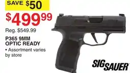 Dunham's Sports P365 9MM OPTIC READY offer